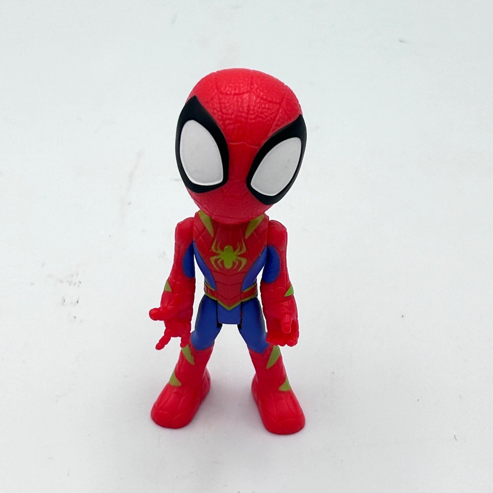 Marvel Spidey and His Amazing Friends Spider-Man 4 Inch Action Figure Red Blue